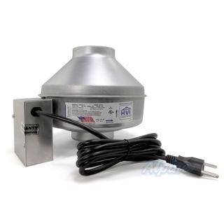 Photo of Fantech DBF 4XLT Fantech DBF 4XLT 4 in. Dryer Duct Booster with Pressure Switch, Cord, Indicator Panel 45082