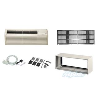 Photo of GE AZ65H12DAB KIT 12,100 BTU (1 Ton) Cooling, 13,400 BTU Heating, 11.9 EER, 4.8 kW Heat Strip, R-410A Refrigerant Heat Pump PTAC KIT 50858