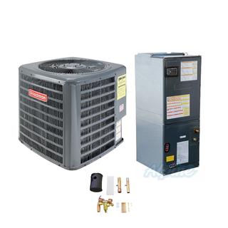 Photo of Goodman GSZ140421-ARUF43C14-TX5N4 3.5 Ton Heat Pump, 3.5 Ton Multi-Positional Air Handler, 14 SEER Split System Kit 49228