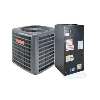 Photo of Goodman GSZ140301-ASPT35B14 2.5 Ton Heat Pump, 3 Ton Multi-Positional Air Handler, 14 SEER Split System Kit 49224