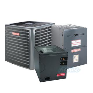 Photo of Goodman GSX140301-GM9S800804BN-CAPFA3626B6 (Kit No. D2043) 2.5 Ton AC, 80,000 BTU 80% AFUE Gas Furnace, 14.5 SEER Upflow Split System Kit, Northern Sales Only 54251