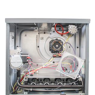 Photo of Goodman GR9S800603AN 60,000 BTU Furnace, 80% Efficiency, Single-Stage Burner, 1200 CFM Multi-Speed Blower, Upflow/Horizontal Flow Application 62386