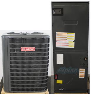 Photo of Goodman GSZ160361-ASPT37C14 SND-KIT SND 3 Ton, 16 SEER Heat Pump & SND 3 Ton Standard Multi-Positional Air Handler 47575
