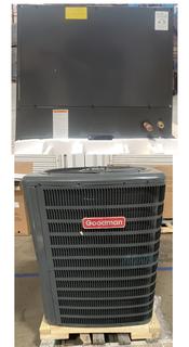 Photo of Goodman GSX130481-CHPF4860D6 SND-KIT 2 SND 4 Ton, 13 SEER Condenser & SND 4 to 5 Ton, W 26 x H 24 1/2 x D 21 1/8, Horizontal Cased Evaporator Coil 47585