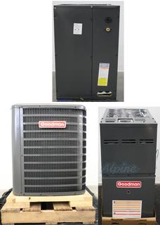 Photo of Goodman GSX130301-GM9S800603BN-CAPF3137B6 SND-KIT SND 2.5 Ton, 13 SEER Condenser & SND 60,000 BTU Furnace 80% Efficiency, Single-Stage Burner & SND 2.5 to 3 Ton, W 17 1/2 x H 30 x D 21, Coil 50116