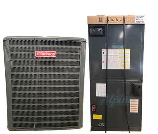 Photo of Goodman GSZB403610-AMST36CU1400 SND-KIT (Kit No. S1083) SND 3 Ton, 14.3 SEER2 Heat Pump & SND 3 Ton Standard Multi-Positional Air Handler 56625