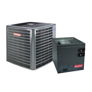 Photo of Goodman GSX140301-CAPFA3626C6 (Kit No. D2040) 2.5 Ton, 14 SEER Upflow/Downflow AC and Evaporator Coil System Kit 54323