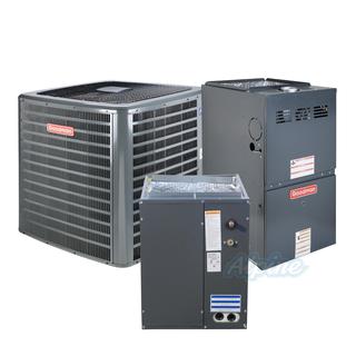Photo of Goodman GSX140371-GM9S800603BN-CAPF3137B6 (Kit No. D2182) 3 Ton AC, 60,000 BTU 80% AFUE Gas Furnace, 14.5 SEER Upflow Split System Kit, Northern Sales Only 54364