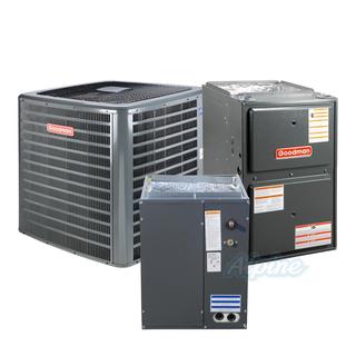 Photo of Goodman GSX140371-GM9C961004CN-CAPF3743C6 (Kit No. D2181) 3 Ton AC, 100,000 BTU 96% AFUE Two-Stage Gas Furnace, 14.5 SEER Upflow Split System Kit, Northern Sales Only 54365