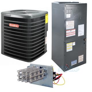 Photo of Goodman GSZ140241-ASPT25B14-HKSC08XC 2 Ton Heat Pump, 2 Ton High Efficiency Multi-Positional Air Handler & , 14.5 SEER Split System Kit 34635