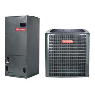 Photo of Goodman GVZC200481-AVPEC61D14 48,000 BTU 20 SEER Ultra Efficient Ducted Heat Pump/Air Handler System 47008