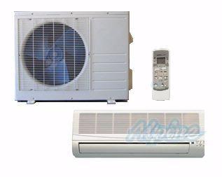 Photo of Comfort-Aire SMH12SC-0 12,000 BTU Cooling (1 Ton), 12,500 BTU Heating (1 Ton), 13 SEER Heating / Cooling (Heat Pump) Mini-Split System, 115 Volts, R-410A Refrigerant 6375