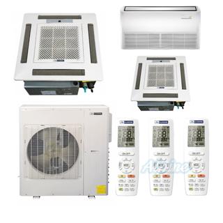 Photo of Blueridge BMKH36UH23-9F-12C-18C 36,000 BTU (3 Ton) 23 SEER / 16 SEER2 - M5 SERIES - ULTRA HEAT Three Zone Ductless Mini-Split Heat Pump System 37298