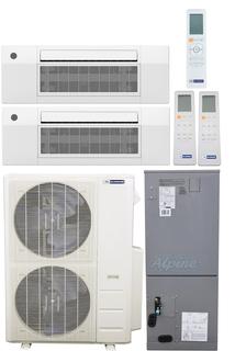 Photo of Blueridge BMM48HH21-6C2-12C2-24AH 48,000 BTU (4.0 Ton) 20.6 SEER / 21.05 SEER2 - M4 SERIES - Hyper Heat Three Zone Ductless Mini-Split Heat Pump System - Wi-Fi Capable 56610