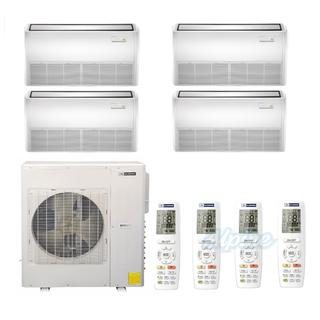 Photo of Blueridge BMKH36UH23-9F-9F-9F-9F 36,000 BTU (3 Ton) 23 SEER / 16 SEER2 - M5 SERIES - ULTRA HEAT Four Zone Ductless Mini-Split Heat Pump System 37306