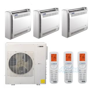 Photo of Blueridge BMKH36UH23-9L-12L-18L 36,000 BTU (3 Ton) 23 SEER / 16 SEER2 - M5 SERIES - ULTRA HEAT Three Zone Ductless Mini-Split Heat Pump System 37313