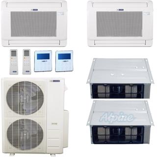 Photo of Blueridge BMM55HH19-12D-12D-16L-16L 55,000 BTU (4.5 Ton) 19 SEER / 19.4 SEER2 - M4 SERIES - Four Zone Ductless Mini-Split Heat Pump System 55583