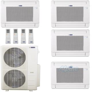 Photo of Blueridge BMM5519-12L-12L-12L-12L 55,000 BTU (4.5 Ton) 19 SEER / 20.2 SEER2 - M2 SERIES - Four Zone Ductless Mini-Split Heat Pump System - Wi-Fi Capable 45814