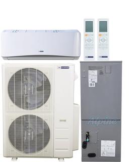 Photo of Blueridge BMM5519-18W-36AH 55,000 BTU (4.5 Ton) 19 SEER / 19 SEER2 - M2 SERIES - Two Zone Ductless Mini-Split Heat Pump System 56612