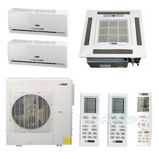 Photo of Blueridge BMKH42G321-18W-18W-18C 42,000 BTU (3.5 Ton) 21 SEER Three Zone Ductless Mini-Split Heat Pump System 37318