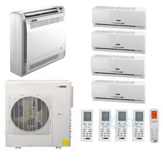 Photo of Blueridge BMKH42G321-9W-9W-9W-9W-9H 42,000 BTU (3.5 Ton) 21 SEER Five Zone Ductless Mini-Split Heat Pump System 37375