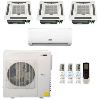 Photo of Blueridge BMKH42LM21-12C-12C-12C-18W 42,000 BTU (3.5 Ton) 21 SEER - M3 SERIES - Four Zone Ductless Mini-Split Heat Pump System 43625