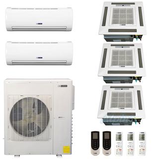 Photo of Blueridge BMKH42LM23UH-9W-9W-12C-12C-12C 42,000 BTU (3.5 Ton) 23 SEER ULTRA HEAT Five Zone Ductless Mini-Split Heat Pump System 43646