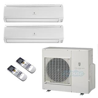 Photo of Friedrich M21DYF-9W-12W 21,500 BTU (1.8 Ton) 16.5 SEER Ductless Mini-Split Dual Zone Heat Pump System 23666