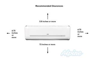 Photo of Blueridge BMX9DIY20 9,000 BTU (.75 Ton) 20 SEER / 20 SEER2 - S3 SERIES - 115V Single Zone DIY Ductless Mini-Split Heat Pump System 54544