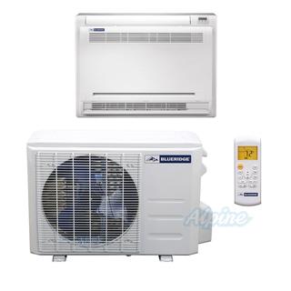 Photo of Blueridge BMHH12Y23LW KIT25 12,000 BTU (1 Ton) 23 SEER - S4 SERIES - 208/230V Single Zone Low Wall Ductless Mini Split System KIT 25FT 31120