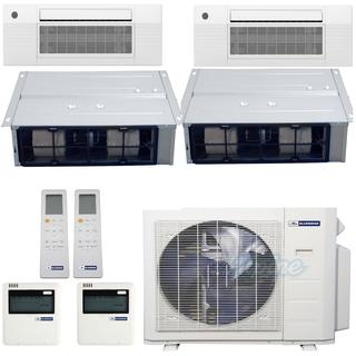 Photo of Blueridge BMM3621-6C2-6C2-12D-12D 36,000 BTU (3 Ton) 20.65 SEER / 21.55 SEER2 - M2 SERIES - Four Zone Ductless Mini-Split Heat Pump System 55668