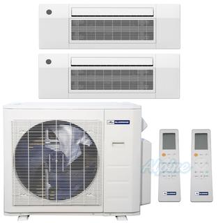 Photo of Blueridge BMM1822-6C2-12C2 18,000 BTU (1.5 Ton) 21.5 SEER / 21 SEER2 - M2 SERIES - Two Zone Ductless Mini-Split Heat Pump System - Wi-Fi Capable 45854