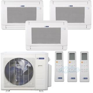 Photo of Blueridge BMM36HH21-12L-12L-16L 36,000 BTU (3.0 Ton) 21 SEER2 - M4 SERIES - HYPER HEAT Three Zone Ductless Mini-Split Heat Pump System - Wi-Fi Capable 45863