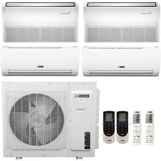 Photo of Blueridge BMKH3021-9W-9W-9F-9F 30,000 BTU (2.5 Ton) 21 SEER / 21 SEER2 - M3 SERIES - Four Zone Ductless Mini-Split Heat Pump System 43666