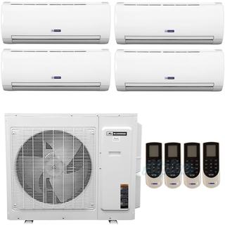 Photo of Blueridge BMKH3021-9W-9W-12W-12W 30,000 BTU (2.5 Ton) 21 SEER / 21 SEER2 - M3 SERIES - Four Zone Ductless Mini-Split Heat Pump System w/ WIFI 43671