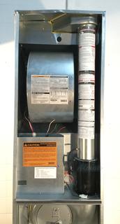 Alpine AHRG1D90C3 (638978) 90,000 BTU Mobile Home Furnace, 80% Efficiency,  Single Stage Burner, Downflow Application