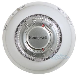 Photo of Honeywell T87N1000 T87N1000 The Round Non-Programmable Thermostat Heat/Cool or Heat Pump 51447