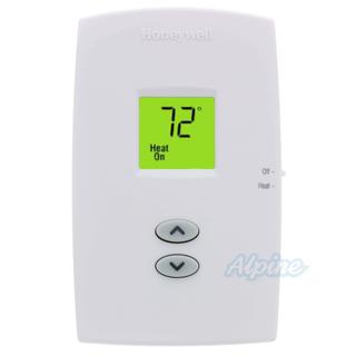 Photo of Honeywell TH1100DV1000 PRO 1000 Vertical Non-Programmable Thermostat, Heat Only 51723