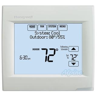 Photo of Honeywell TH8321R1001 VisionPRO 8000 Programmable Touchscreen Thermostat with IAQ Contacts, Three Stage Heat Two Stage Cool 51724