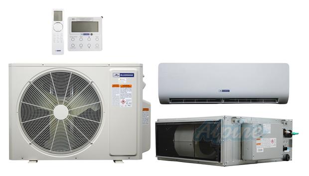 Photo of Blueridge BXM2Z24UC0-12CDH-12WM 24,000 BTU (2 Ton) 2-Zone 19 SEER2 Inverter R-32 XM2 Series Heat Pump Ultra Cool/Ultra Heat System 61346