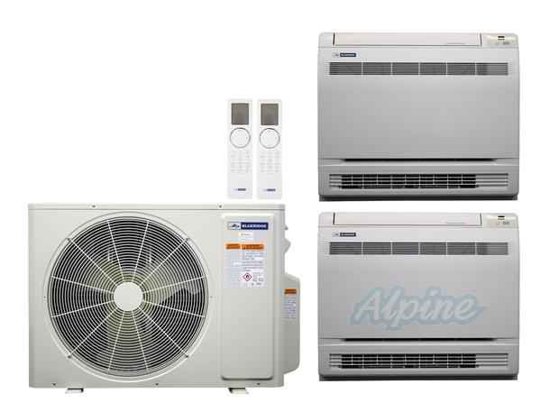 Photo of Blueridge BXM2Z24UC0-12LW-12LW 24,000 BTU (2 Ton) 2-Zone 21 SEER2 Inverter R-32 XM2 Series Heat Pump Ultra Cool/Ultra Heat System 61163