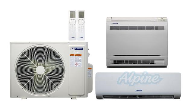 Photo of Blueridge BXM2Z24UC0-7WM-18LW 24,000 BTU (2 Ton) 2-Zone 21 SEER2 Inverter R-32 XM2 Heat Pump Ultra Cool/Ultra Heat System 61172
