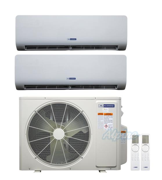 Photo of Blueridge BXM2Z24UC0-12WM-12WM 24,000 BTU (2 Ton) 2-Zone 21 SEER2 Inverter R-32 XM2 Series Heat Pump Ultra Cool/Ultra Heat System 61175