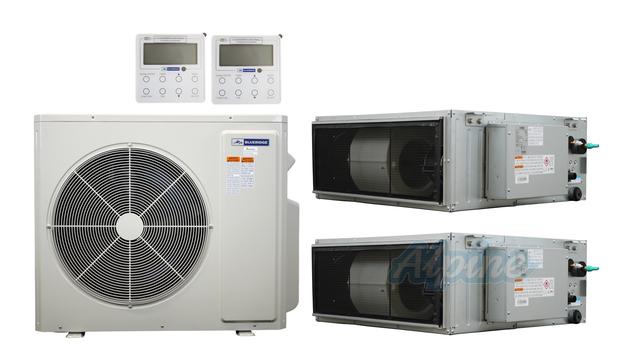 Photo of Blueridge BXM2Z36UC0-12CDH-12CDH 36,000 BTU (3 Ton) 2-Zone 18 SEER2 Inverter R-32 XM2 Series Heat Pump Ultra Cool/Ultra Heat System 61336