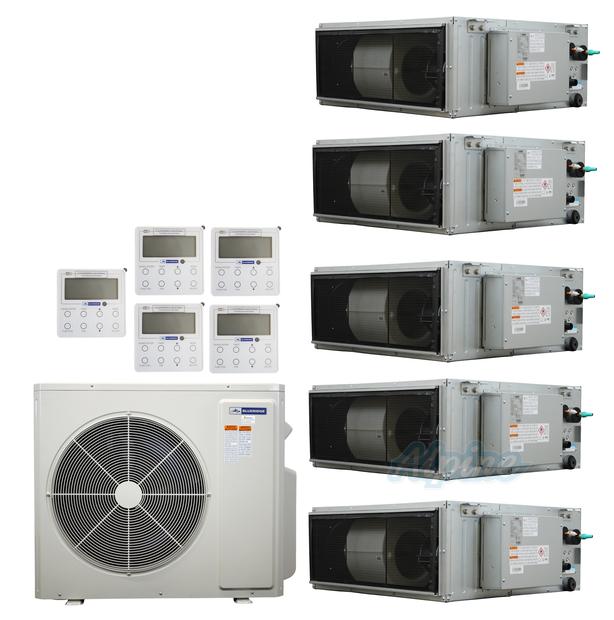 Photo of Blueridge BXM2Z48UC0-12CDH-12CDH-12CDH-18CDH-18CDH 48,000 BTU (4 Ton) 5-Zone 18 SEER2 Inverter R-32 XM2 Series Heat Pump Ultra Cool/Ultra Heat System 61340