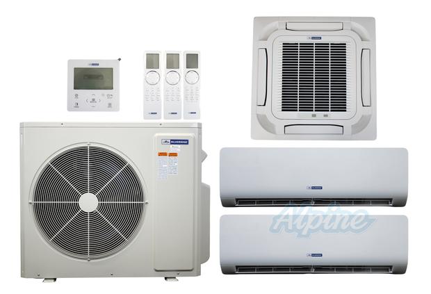 Photo of Blueridge BXM2Z48UC0-7WM-12CC8-18WM 48,000 BTU (4 Ton) 3-Zone 21 SEER2 Inverter R-32 XM2 Heat Pump Ultra Cool/Ultra Heat System 61351