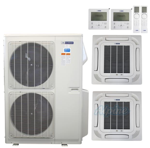 Photo of Blueridge BXM2Z55UC0-18CC8-24CC8 55000 BTU (4.58 Ton) 2-Zone 21 SEER2 Inverter R-32 XM2 Series Heat Pump Ultra Cool/Ultra Heat System 63963
