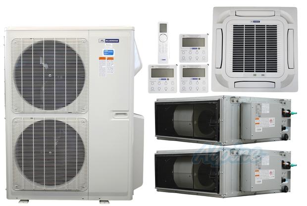 Photo of Blueridge BXM2Z55UC0-12CC8-18CDH-24CDH 55000 BTU (4.58 Ton) 3-Zone 20 SEER2 Inverter R-32 XM2 Series Heat Pump Ultra Cool/Ultra Heat System 63968
