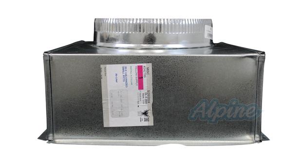 Photo of Alpine 14514510CRB (Item No. 722444) 14 1/2 x 14 1/2 x 10 (Round Connection) Non Insulated Ceiling Return Box 62540