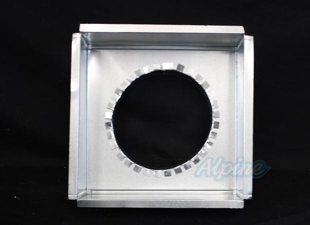 Photo of Alpine 14514510CRB (Item No. 722444) 14 1/2 x 14 1/2 x 10 (Round Connection) Non Insulated Ceiling Return Box 62545